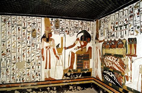  หลุมศพแห่งNefertari! ความงามของภาพฝาผนังที่สะท้อนวิญญาณแห่งราชินี